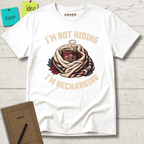 I'M NOT HIDING I'M RECHARGING T-SHIRT