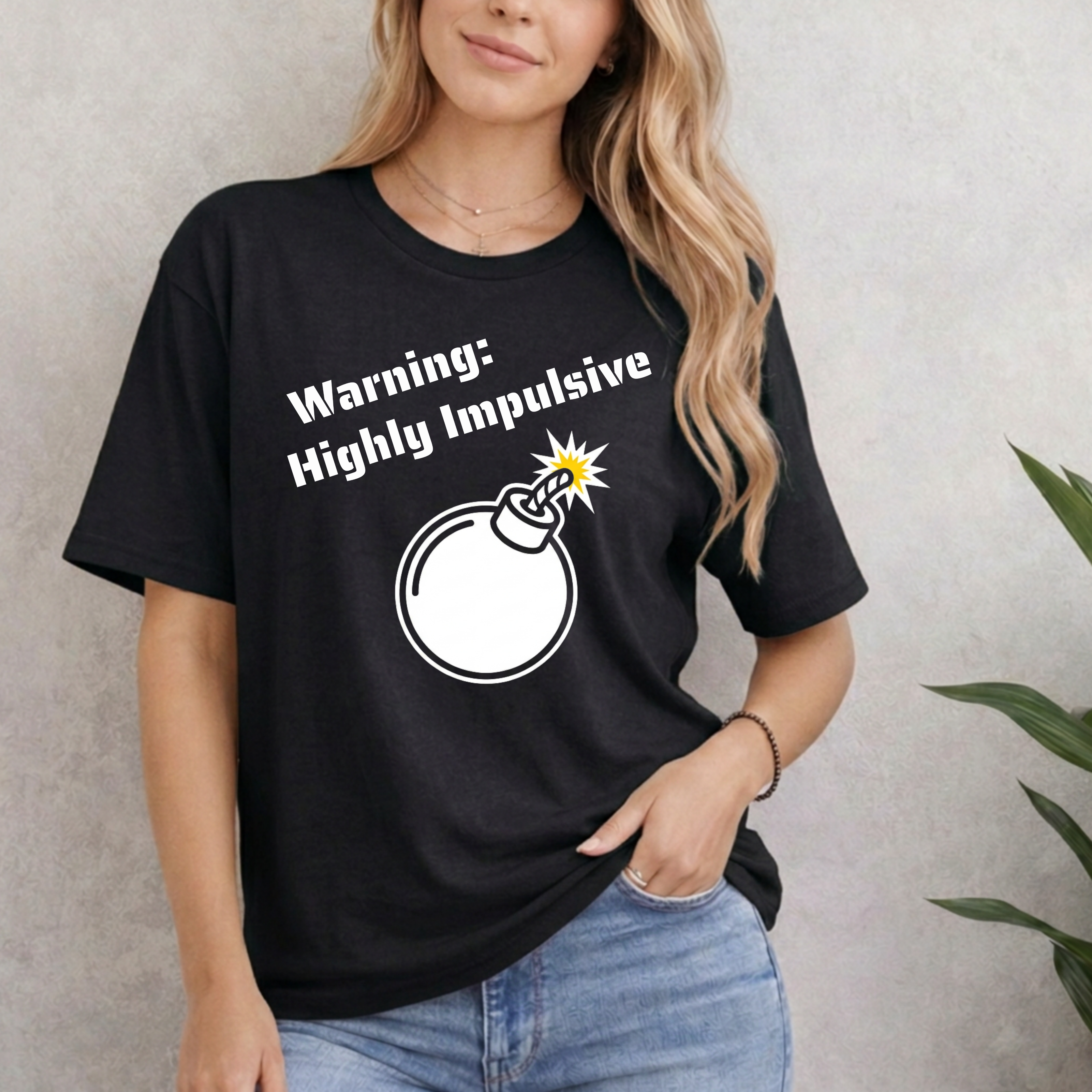 Warning Highly Impulsive T-Shirt
