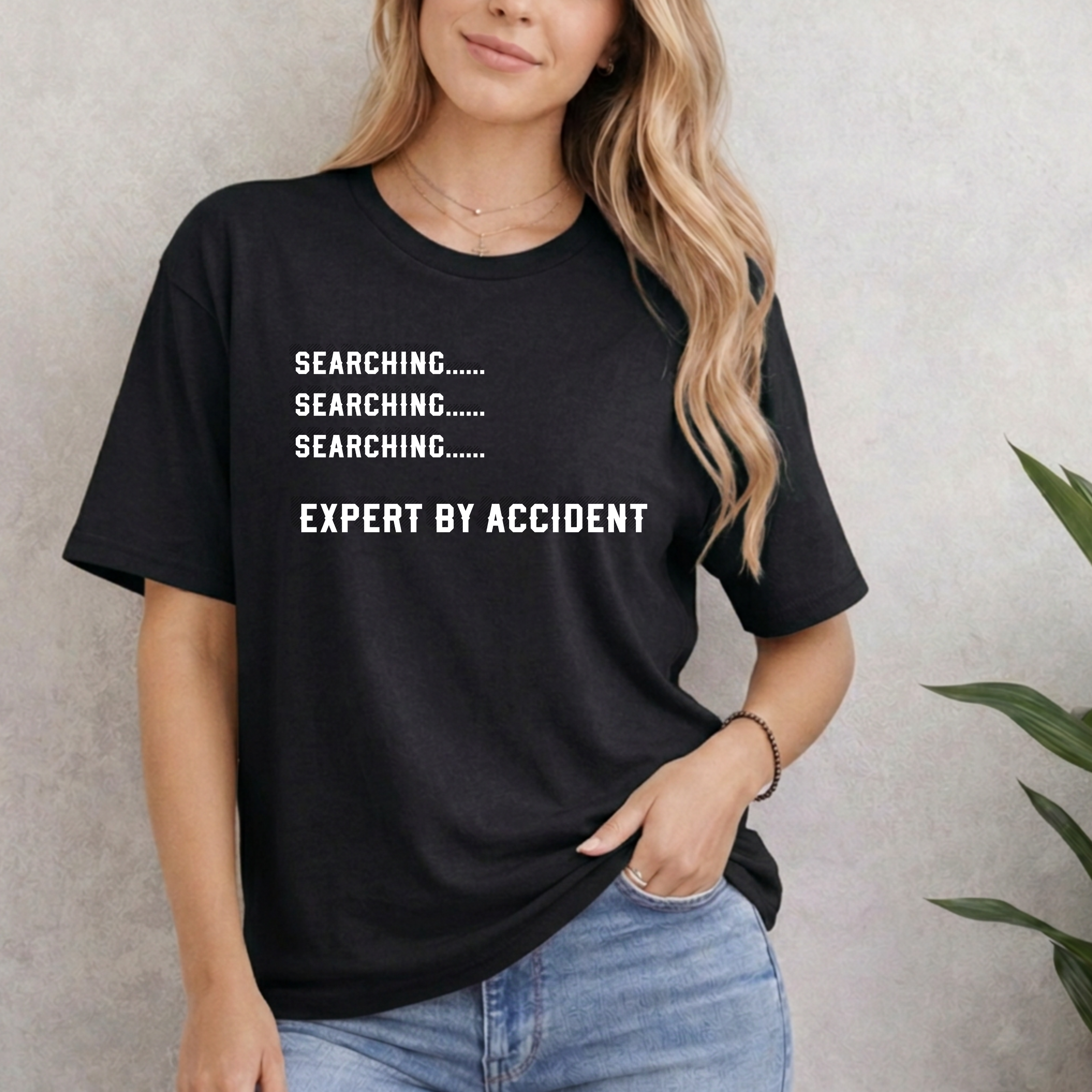 Searching....... Expert by Accident T-Shirt