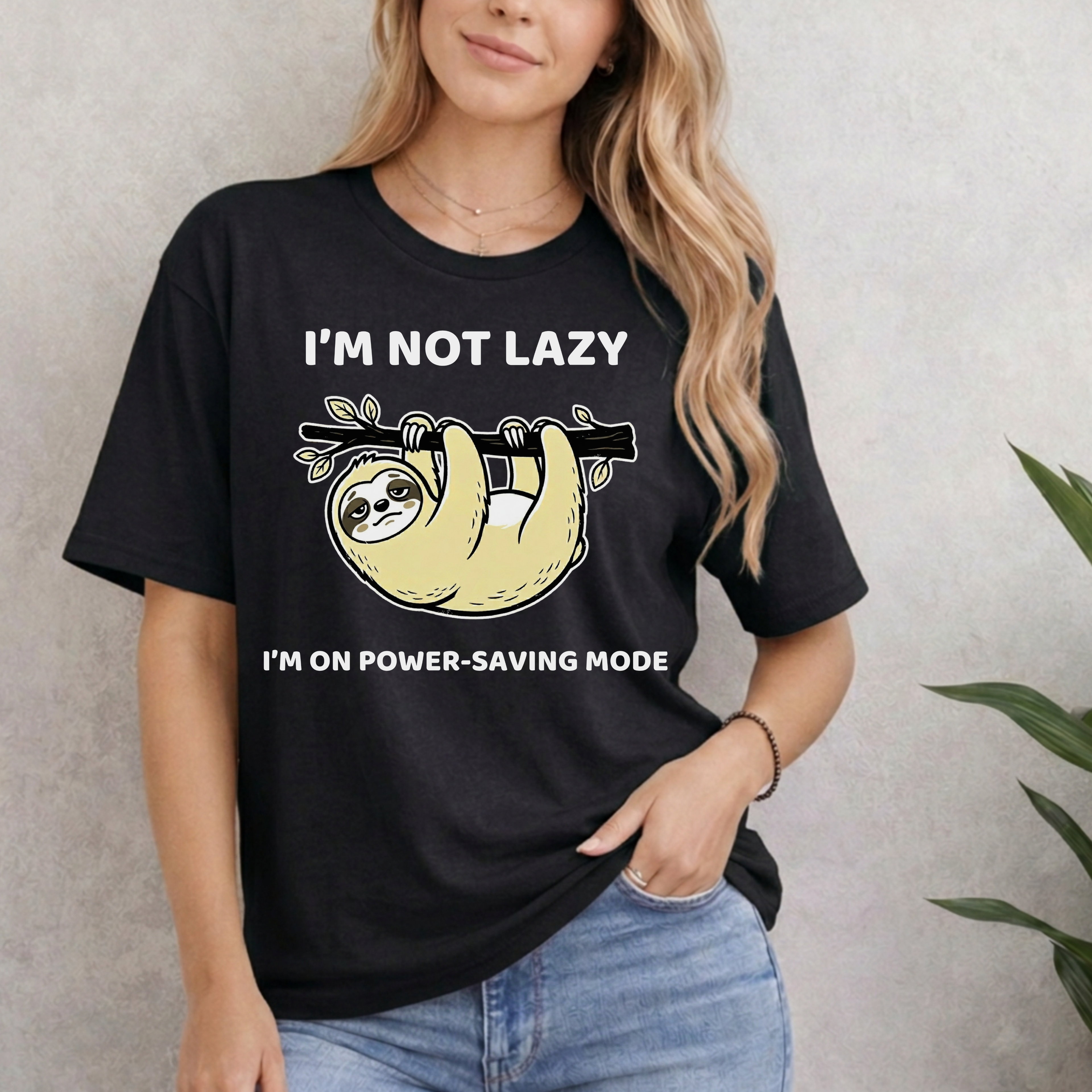 I’m Not Lazy. I'm On Power Saving Mode T-Shirt