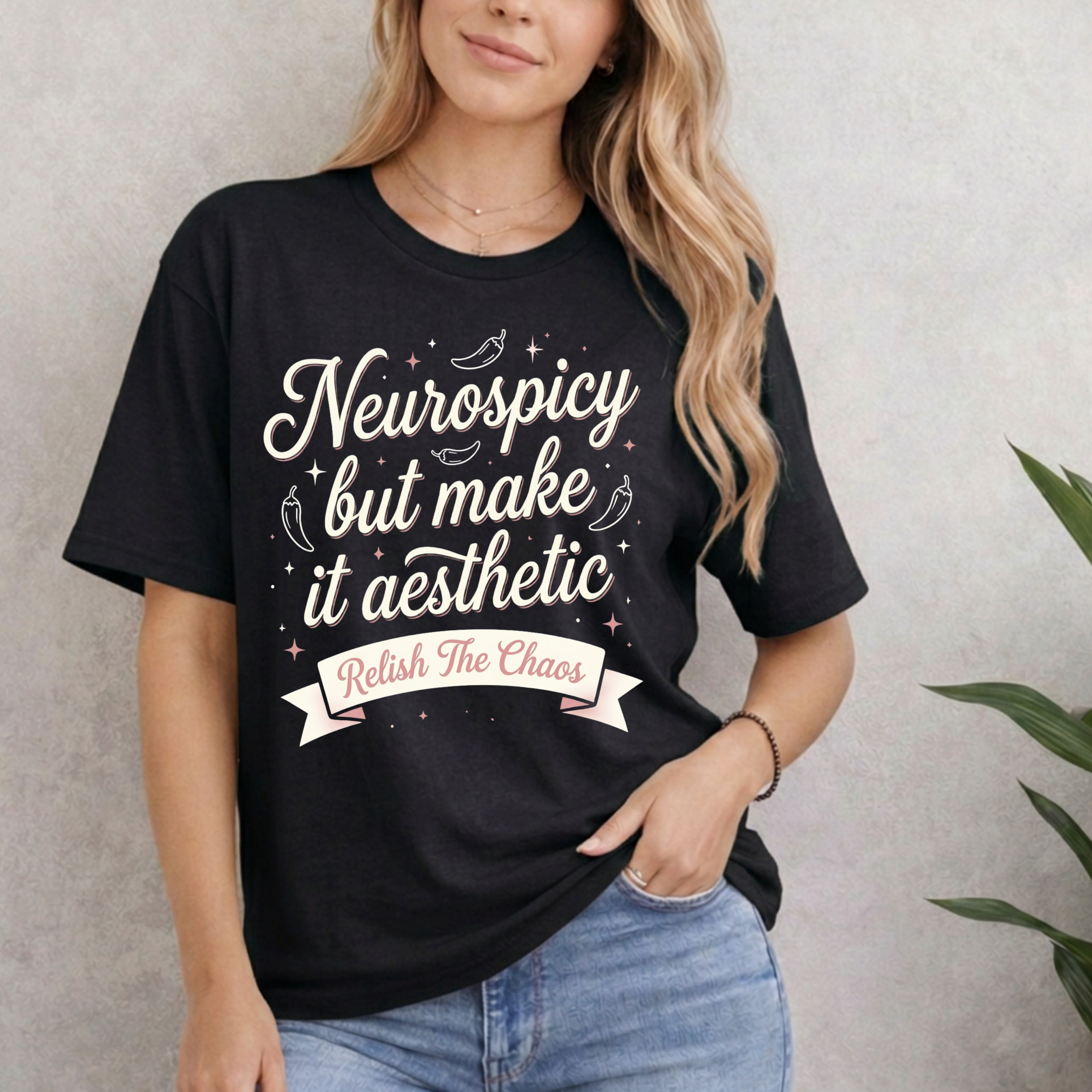 Neurospicy But Make It Aestetic T-Shirt