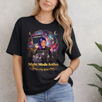 Night Mode Active. Recharge at Day, Operate at Night T-Shirt