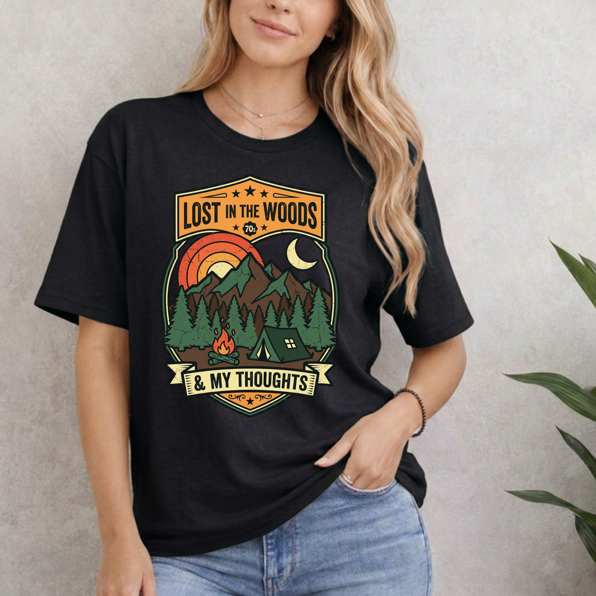 Lost In The Woods And My Thoughts T-Shirt