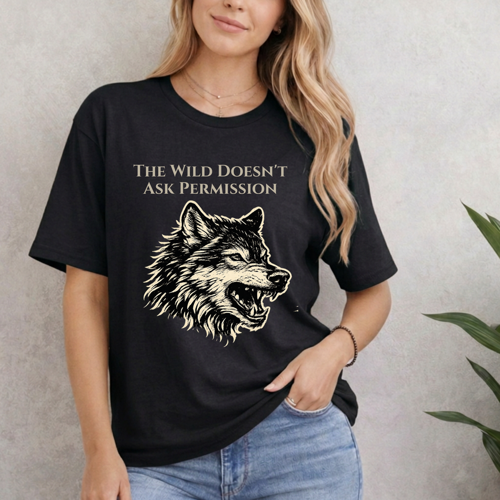 The Wild Doesn't Ask Permission T-Shirt